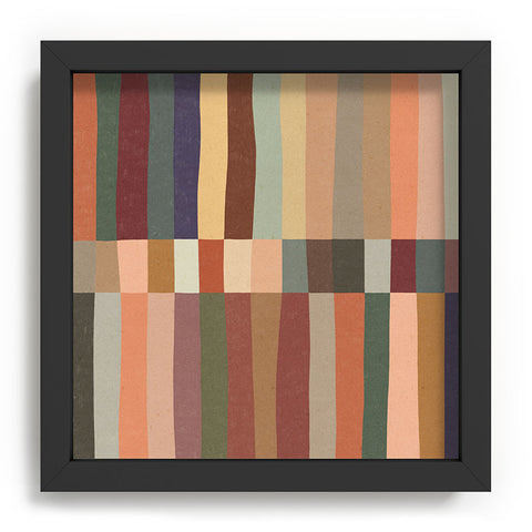 Alisa Galitsyna Mix of Stripes 5 Recessed Framing Square