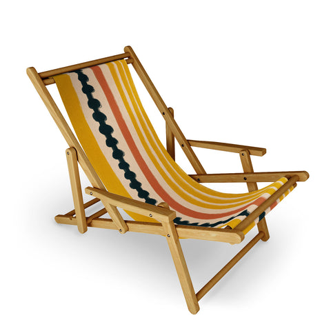 Alisa Galitsyna Mix of Stripes 7 Sling Chair