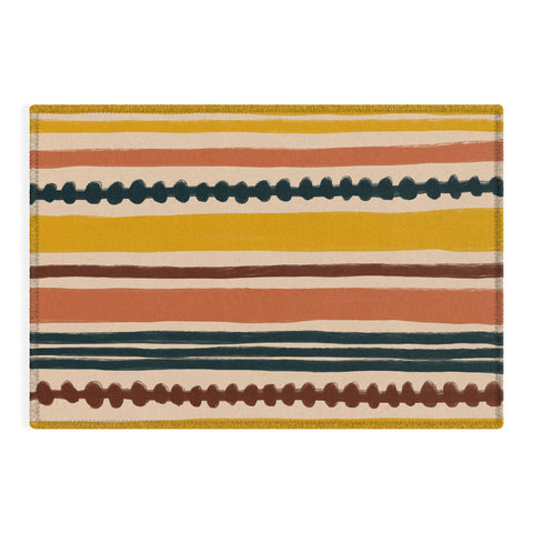 Alisa Galitsyna Mix of Stripes 7 Outdoor Rug