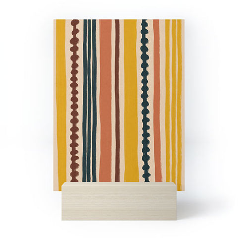 Alisa Galitsyna Mix of Stripes 7 Mini Art Print