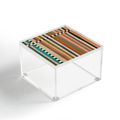 Alisa Galitsyna Mix of Stripes 9 Acrylic Box