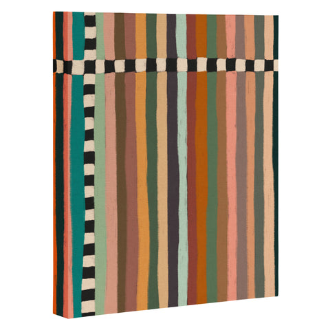 Alisa Galitsyna Mix of Stripes 9 Art Canvas