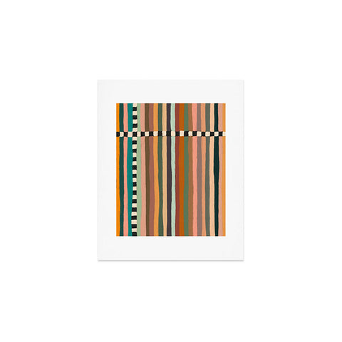 Alisa Galitsyna Mix of Stripes 9 Art Print