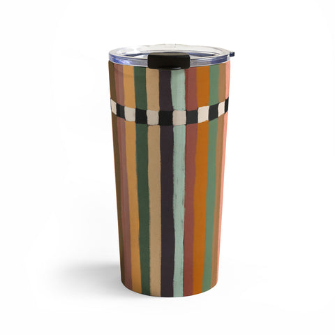 Alisa Galitsyna Mix of Stripes 9 Travel Mug
