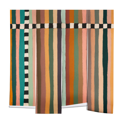 Alisa Galitsyna Mix of Stripes 9 Wall Mural