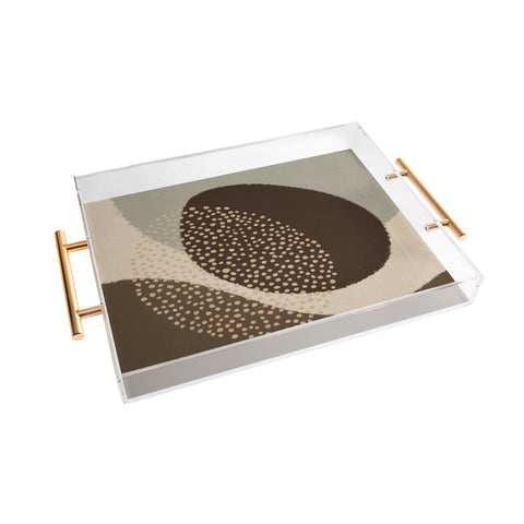 Alisa Galitsyna Modern Abstract Shapes 6 Acrylic Tray