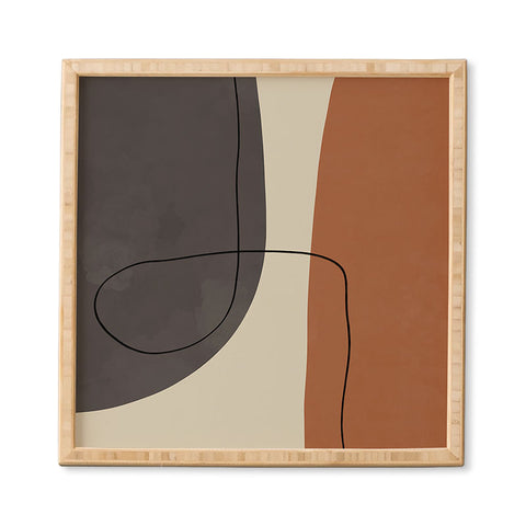 Alisa Galitsyna Modern Abstract Shapes II Framed Wall Art havenly