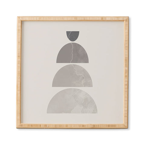 Alisa Galitsyna Monochrome Balance 1 Framed Wall Art havenly