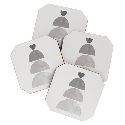 Alisa Galitsyna Monochrome Balance 1 Coaster Set