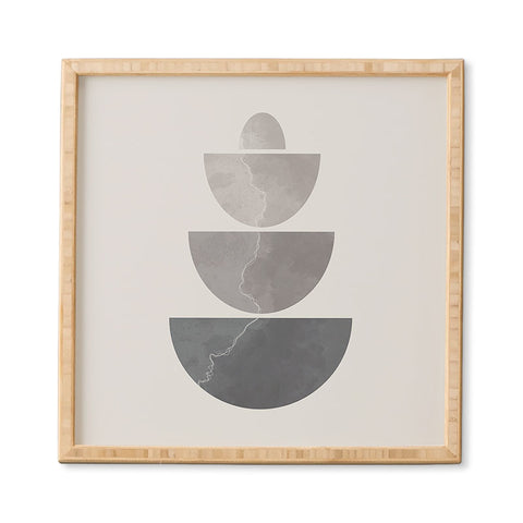 Alisa Galitsyna Monochrome Balance 2 Framed Wall Art havenly
