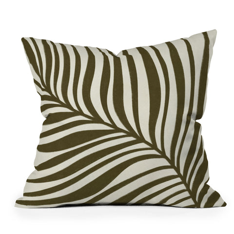 Alisa Galitsyna One HundredLeaved Plant 16 Outdoor Throw Pillow