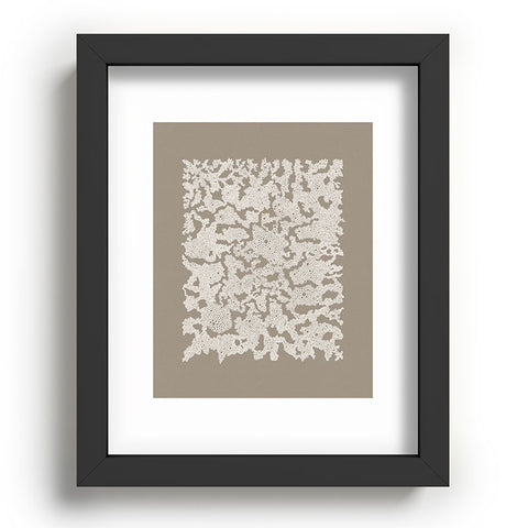 Alisa Galitsyna Organic Lace Recessed Framing Rectangle