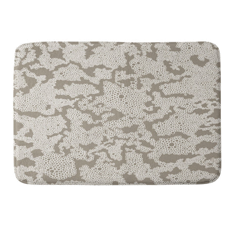 Alisa Galitsyna Organic Lace Memory Foam Bath Mat