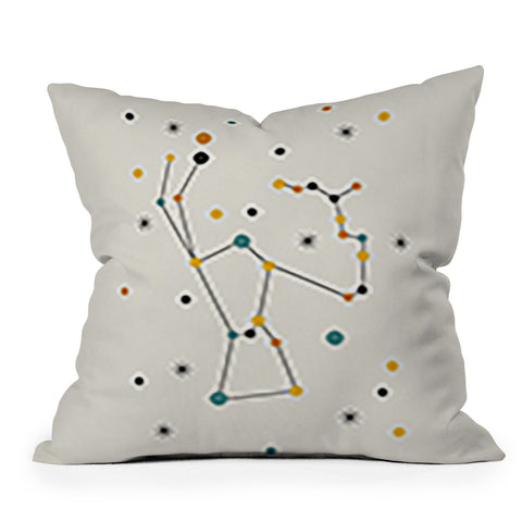 Alisa Galitsyna Orion Constellation Outdoor Throw Pillow