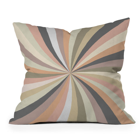 Alisa Galitsyna Pastel Whirlwind Outdoor Throw Pillow