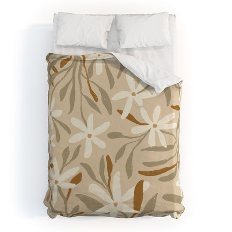 Alisa Galitsyna Pastel Wildflowers Duvet Cover