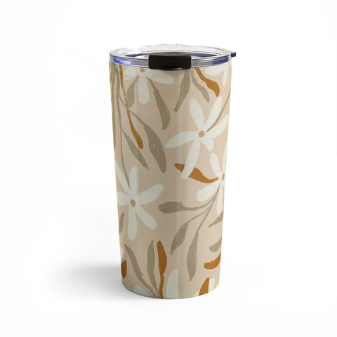 Alisa Galitsyna Pastel Wildflowers Travel Mug