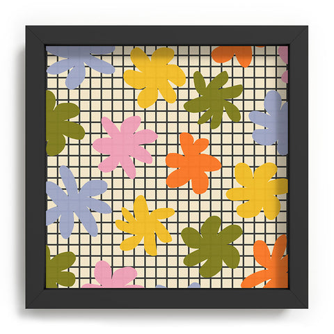 Alisa Galitsyna Playful Flowers 1 Recessed Framing Square