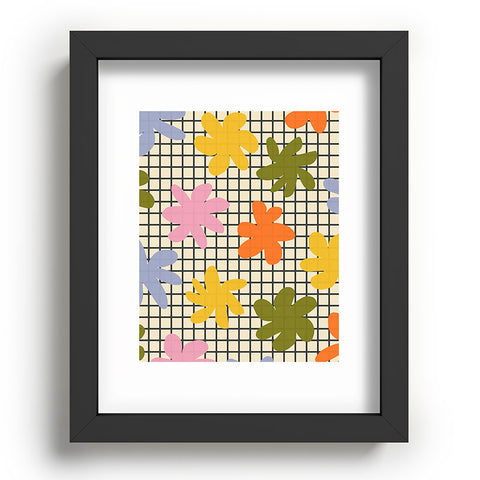 Alisa Galitsyna Playful Flowers 1 Recessed Framing Rectangle