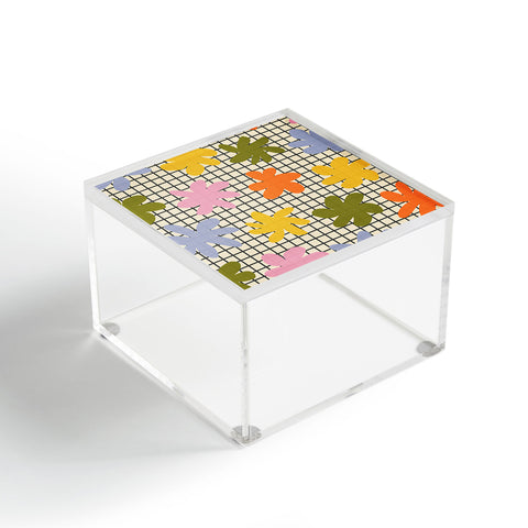 Alisa Galitsyna Playful Flowers 1 Acrylic Box