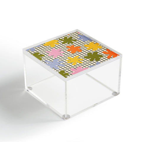 Alisa Galitsyna Playful Flowers 1 Acrylic Box