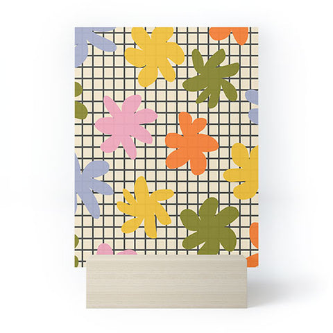 Alisa Galitsyna Playful Flowers 1 Mini Art Print