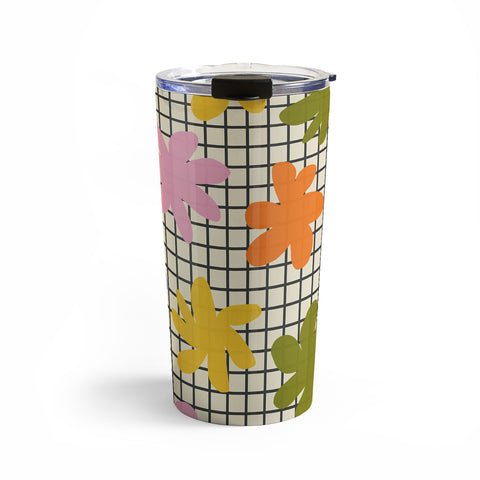Alisa Galitsyna Playful Flowers 1 Travel Mug