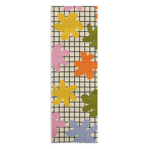 Alisa Galitsyna Playful Flowers 1 Yoga Towel
