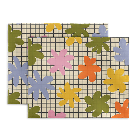 Alisa Galitsyna Playful Flowers 1 Placemat
