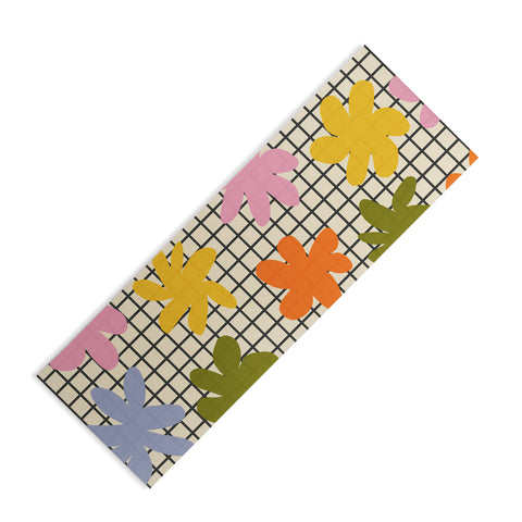 Alisa Galitsyna Playful Flowers 1 Yoga Mat