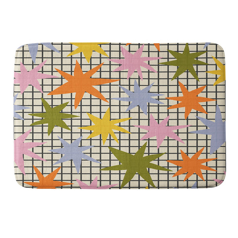 Alisa Galitsyna Playful Stars 1 Memory Foam Bath Mat