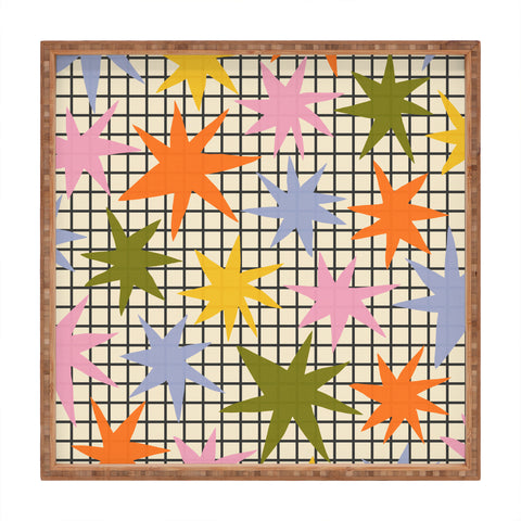Alisa Galitsyna Playful Stars 1 Square Tray