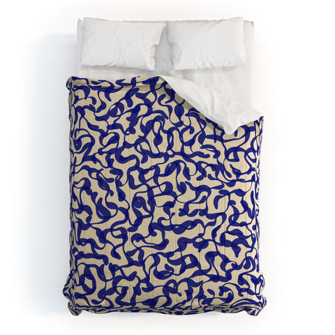 Alisa Galitsyna Playful strokes 2 Comforter