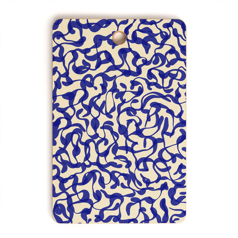 Alisa Galitsyna Playful strokes 2 Cutting Board Rectangle