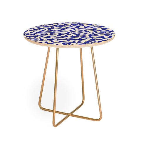 Alisa Galitsyna Playful strokes 2 Round Side Table