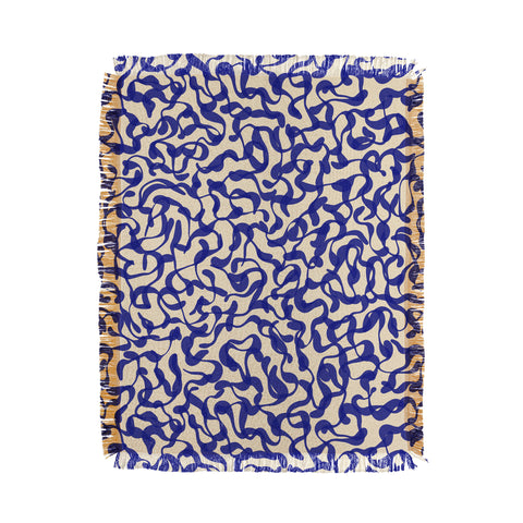Alisa Galitsyna Playful strokes 2 Throw Blanket