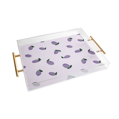Alisa Galitsyna Plums Acrylic Tray
