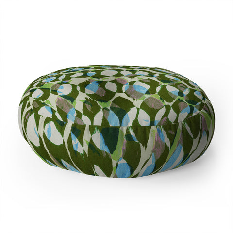 Alisa Galitsyna Pure Strokes 3 Floor Pillow Round