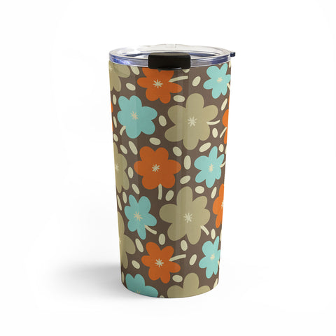 Alisa Galitsyna Retro Garden Pattern Travel Mug