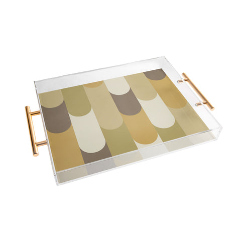 Alisa Galitsyna Retro Geometry II Acrylic Tray