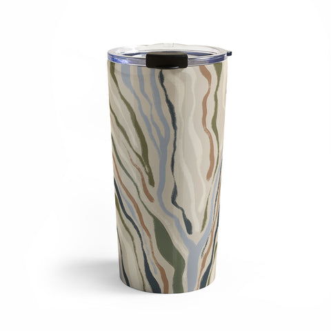 Alisa Galitsyna Rivers Topographic Map Travel Mug