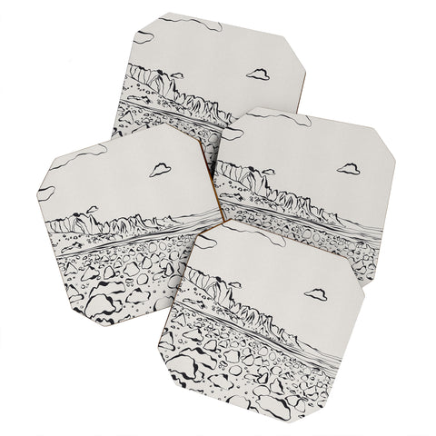 Alisa Galitsyna Rocky Landscape Coaster Set