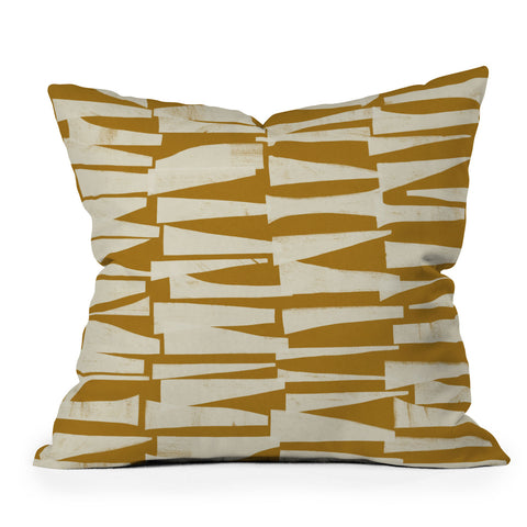 Alisa Galitsyna Shapes and Layers 2 Outdoor Throw Pillow