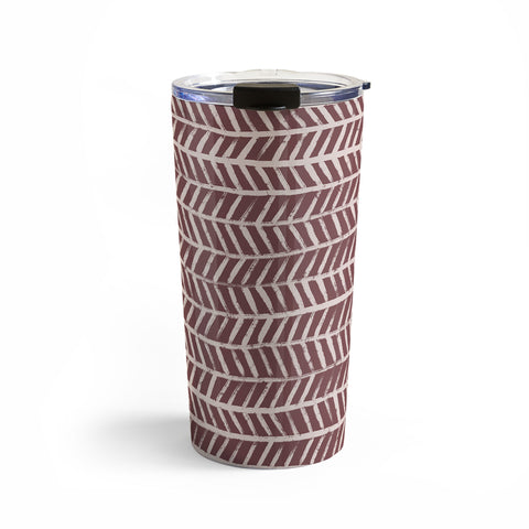 Alisa Galitsyna Simple Hand Drawn Pattern IX Travel Mug