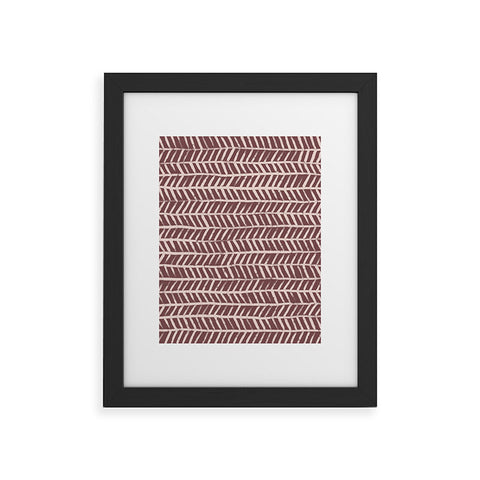 Alisa Galitsyna Simple Hand Drawn Pattern IX Framed Art Print