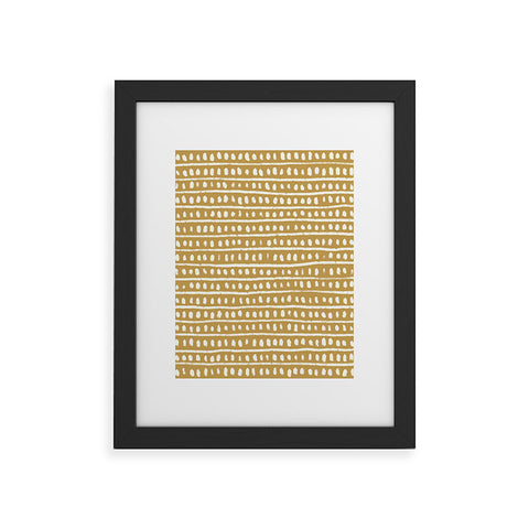 Alisa Galitsyna Simple Hand Drawn Pattern XI Framed Art Print