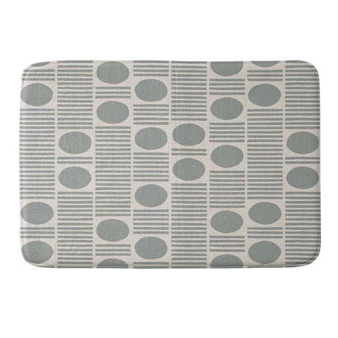 Alisa Galitsyna Simple Pattern 2 Memory Foam Bath Mat