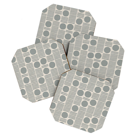 Alisa Galitsyna Simple Pattern 2 Coaster Set