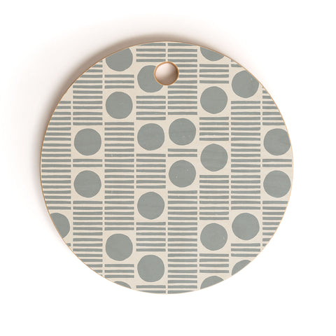 Alisa Galitsyna Simple Pattern 2 Cutting Board Round