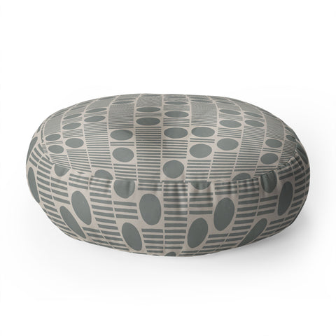 Alisa Galitsyna Simple Pattern 2 Floor Pillow Round